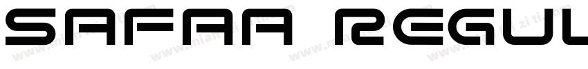 Safaa Regular字体转换